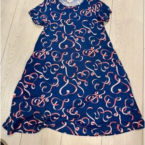 LULAROE Jessie Breast Cancer Awareness dress
